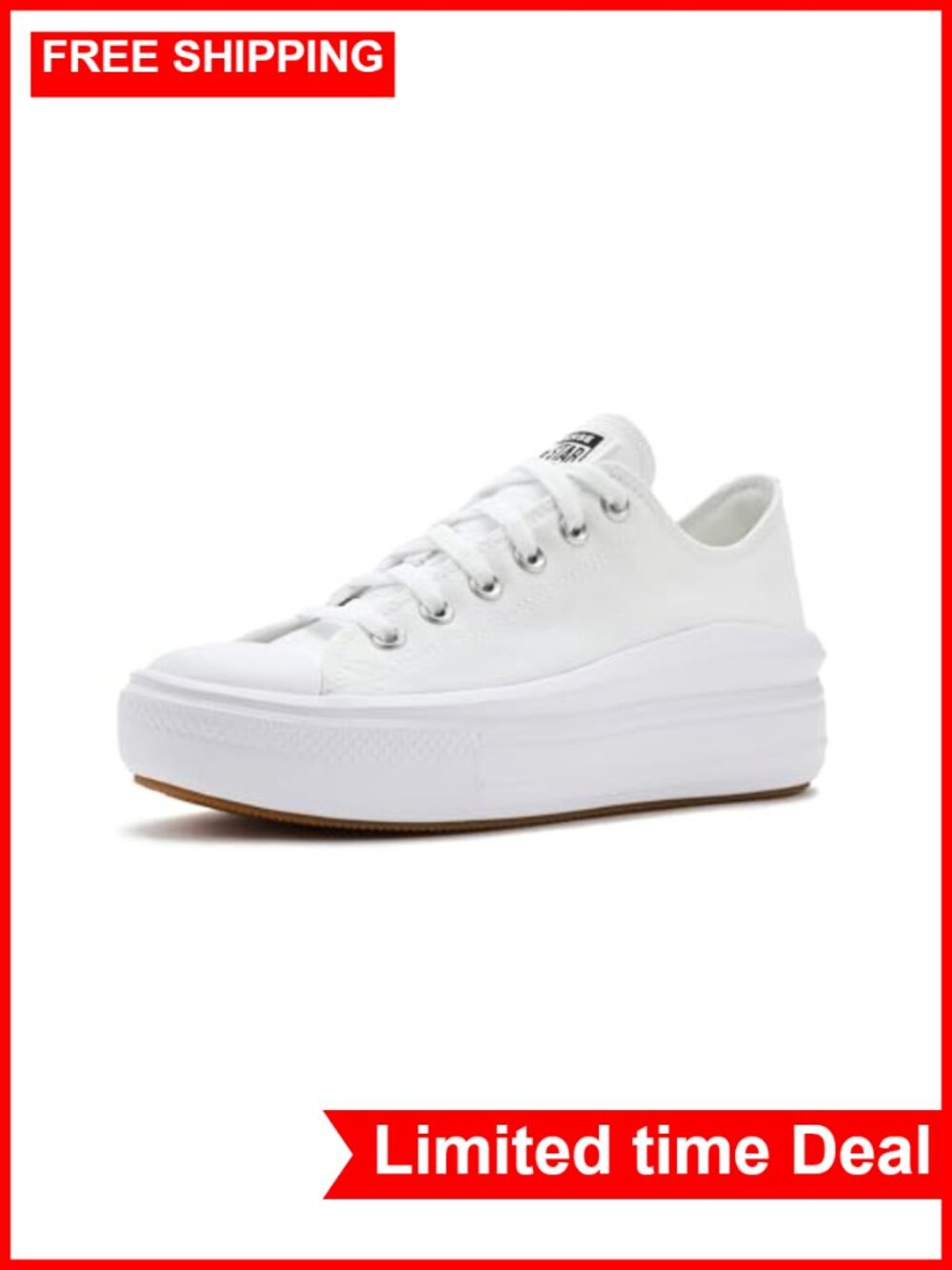 Platform Fashion Sneakers Lace Up Casual Shoes